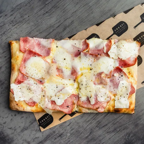 Bacon e pecorino Pizza